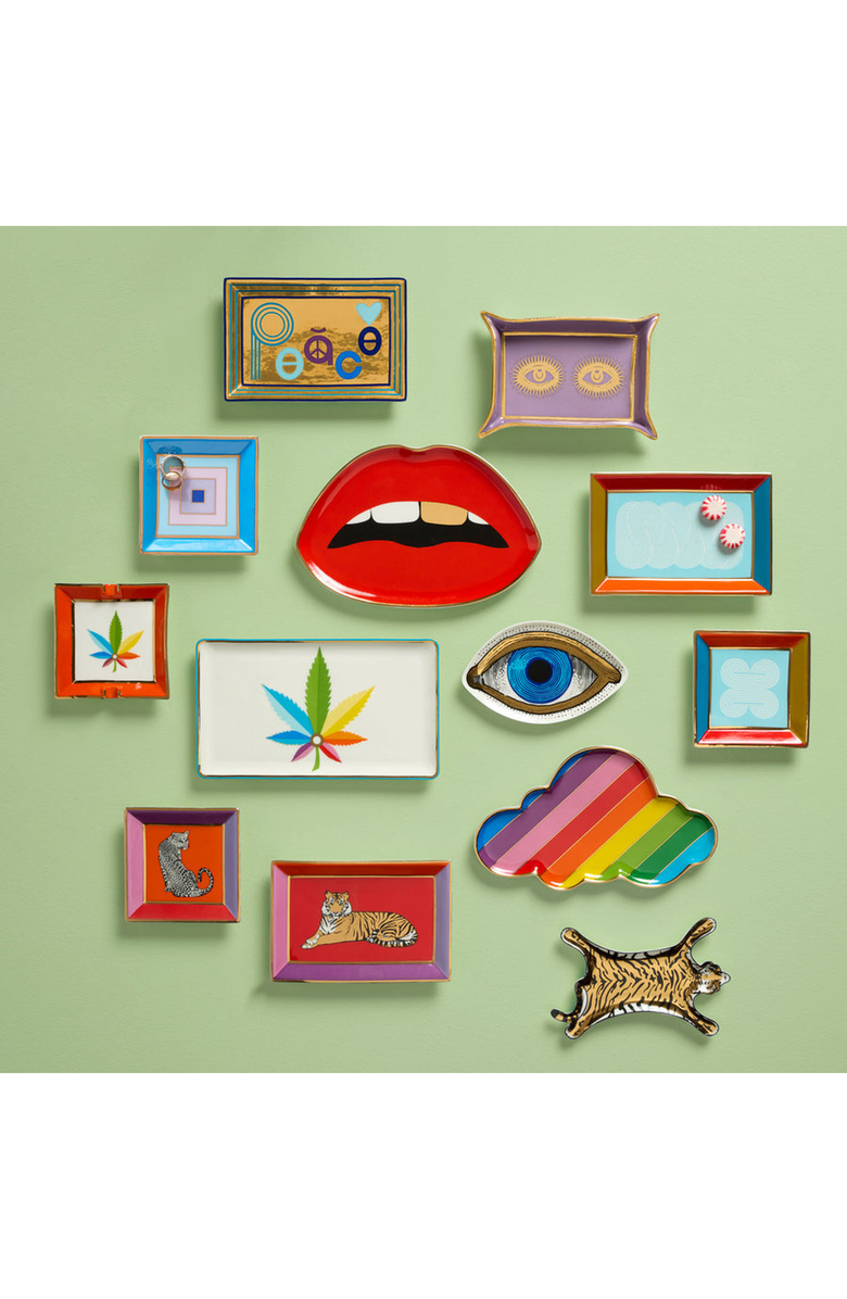 Jonathan Adler Eyes Valet Decorative Tray, Alternate, color,
