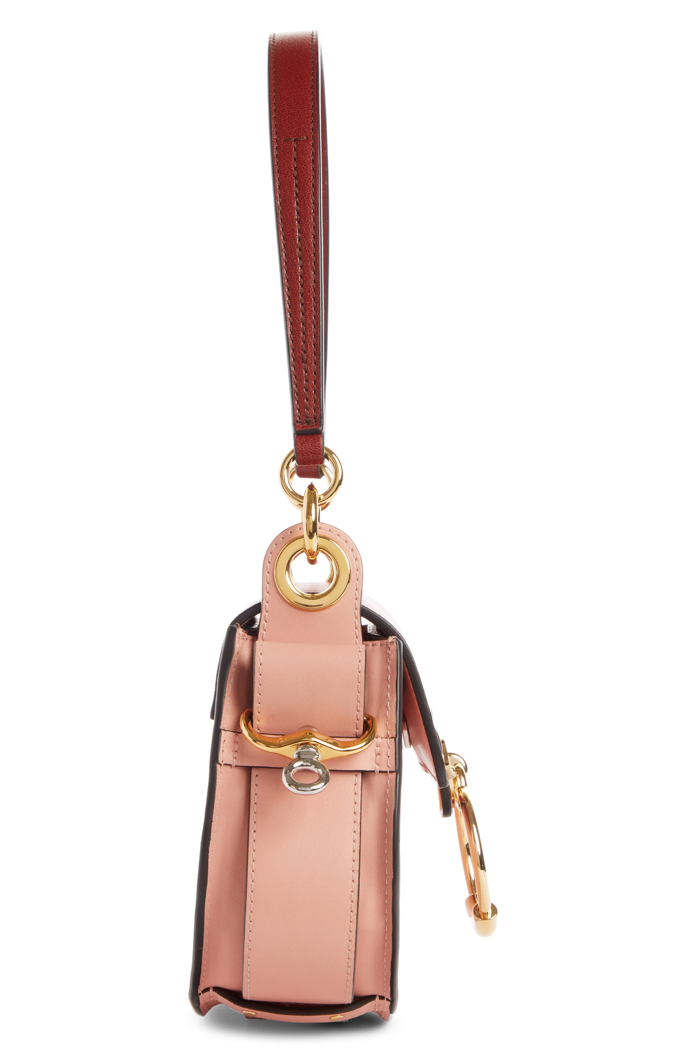 Chloé Small Tess Colorblock Leather Shoulder Bag, Alternate, color, 