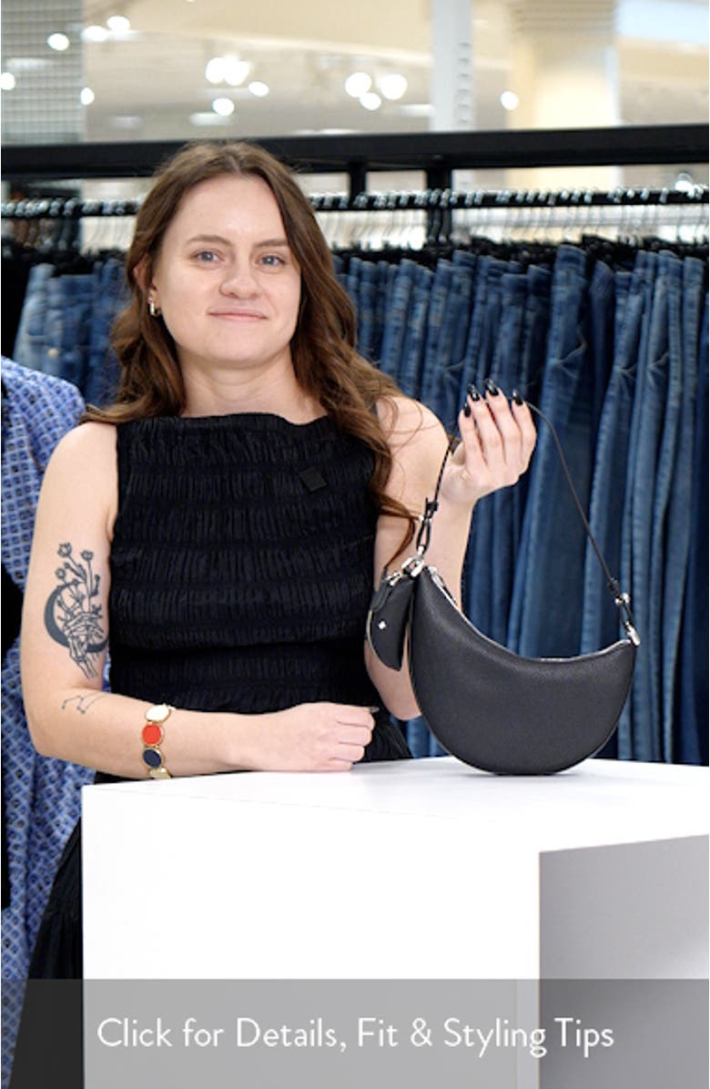 mini duo pebble leather crossbody bag, sales video thumbnail