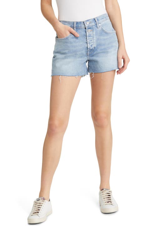 Monroe High Waist Nonstretch Denim Cutoff Shorts (Merton Comfort)