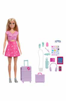 Family & Friends Limitless Adventure âMalibuâ Fashion Doll With 10+ Travel-Themed Accessories