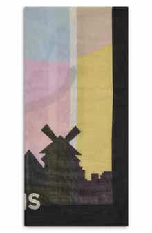 Paris Skyline Logo Scarf