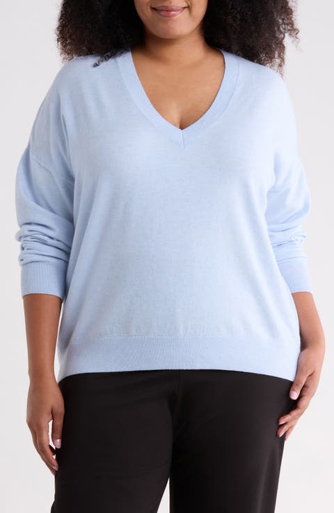 V-Neck Pullover Sweater