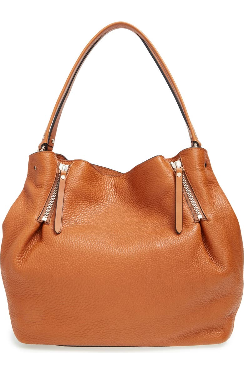 Burberry 'Medium Maidstone' Leather Tote, Alternate, color,