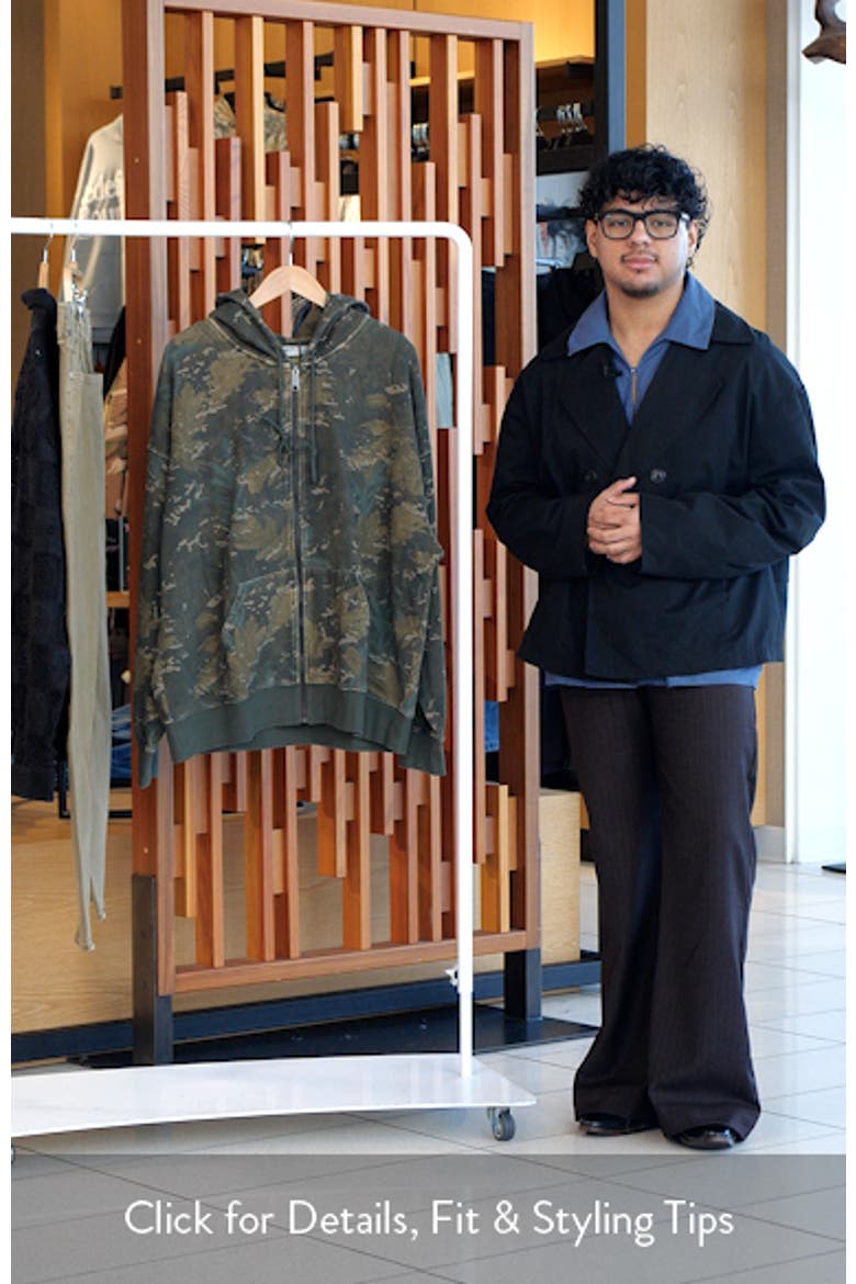 Benton Camo Cotton French Terry Zip Hoodie video