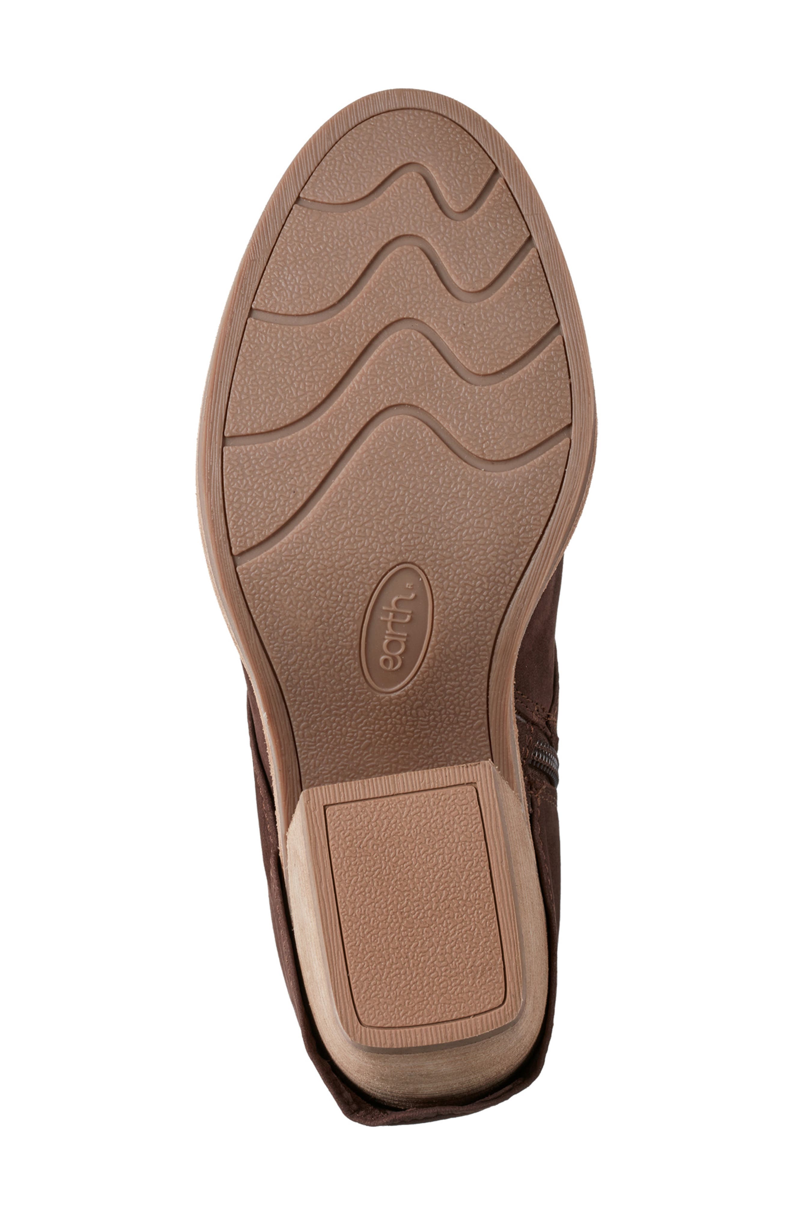 Earth<sup>®</sup> Savvy Ruched Bootie, Alternate, color, Dark Brown