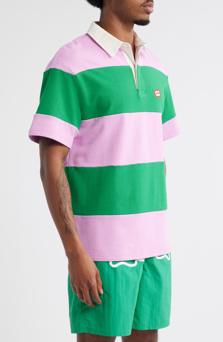 ICECREAM Boulder Stripe Polo, Alternate, color, Orchid