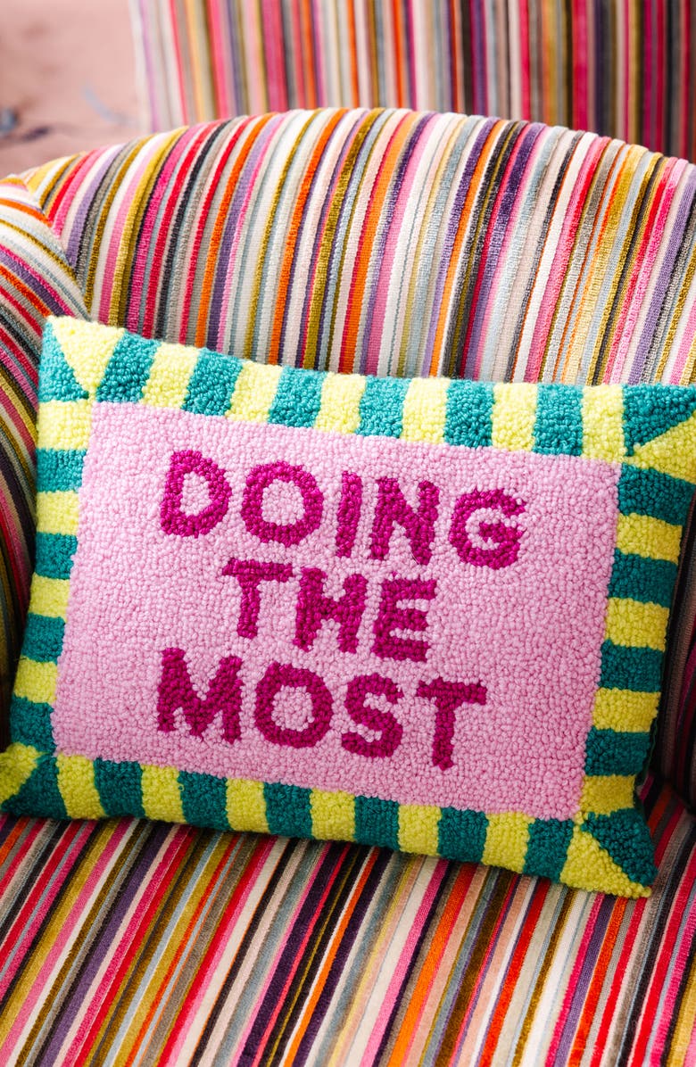 Furbish Doing the Most Pillow, Alternate, color, Doing The Most