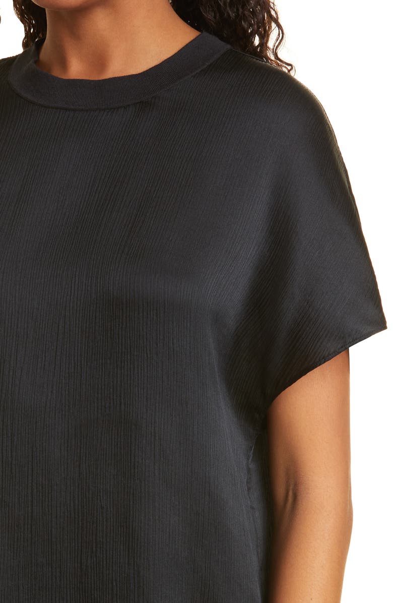 Vince Flutter Sleeve Silk Top, Alternate, color,