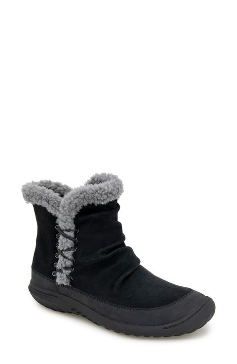 Briar Faux Fur Trim Bootie (Women)