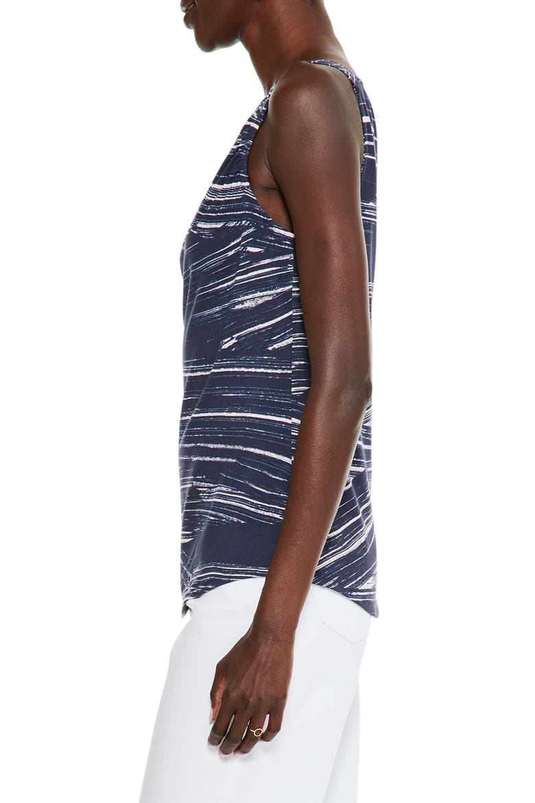 Brushed Waves Tank, Alternate, color, INDIGO MULTI