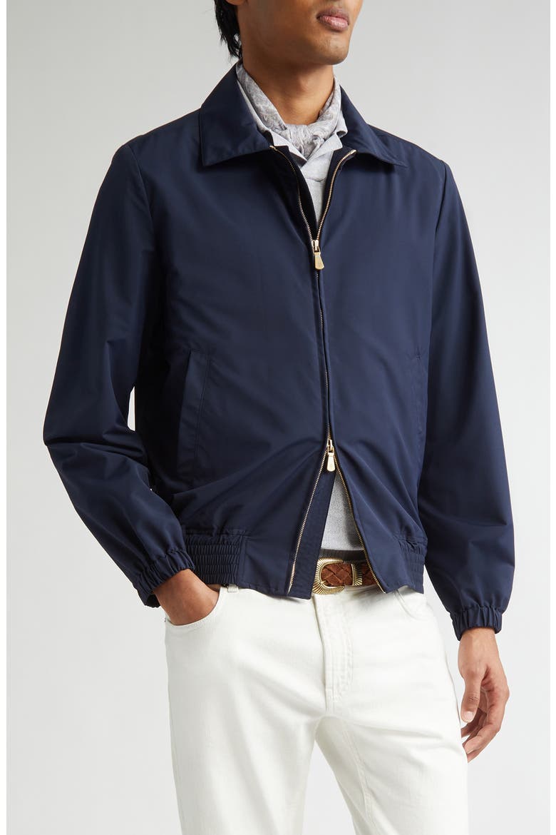Wool Blend Jacket, Main, color, BLUE
