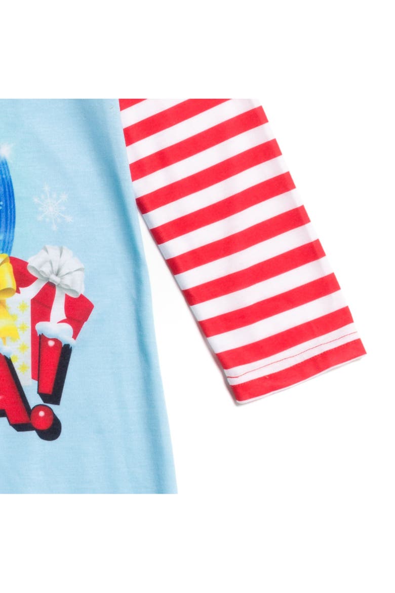 Christmas Sleepwear Nightgown, Alternate, color, Buddy Light Blue