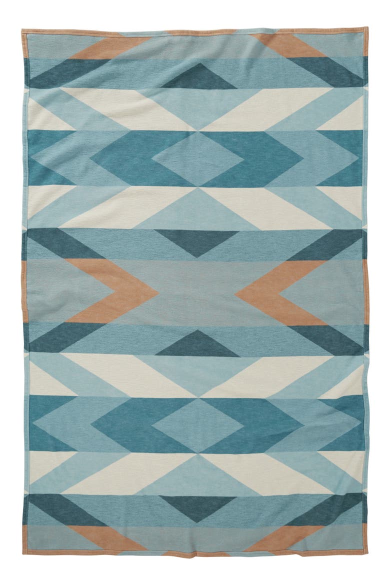 Pima Canyon Throw Blanket, Alternate, color, DUSK