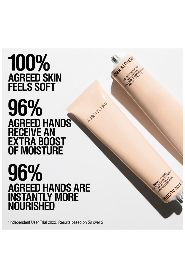 Rich Restorative Hand Cream with Argan Oil & Rosehip Oil, Alternate, color, NO COLOR