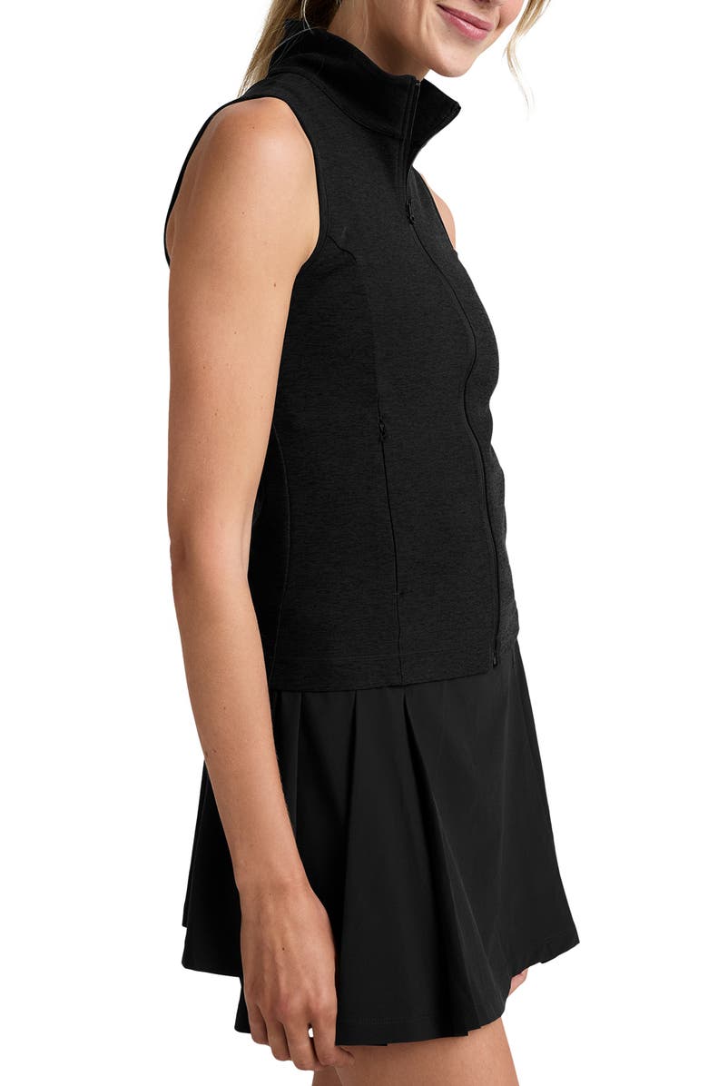 Beyond Yoga Venice Zip Vest, Alternate, color, Darkest Night