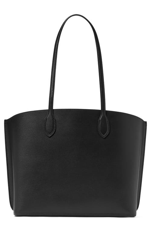 Kate Spade New York Suite Large Leather Tote In Black