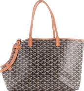 Pre-Owned Goyard Chien Gris Pet Carrier Tote Coated Canvas
