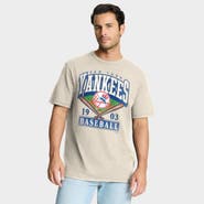 FANATICS Men's Fanatics Tan New York Yankees Stadium Slub T-Shirt