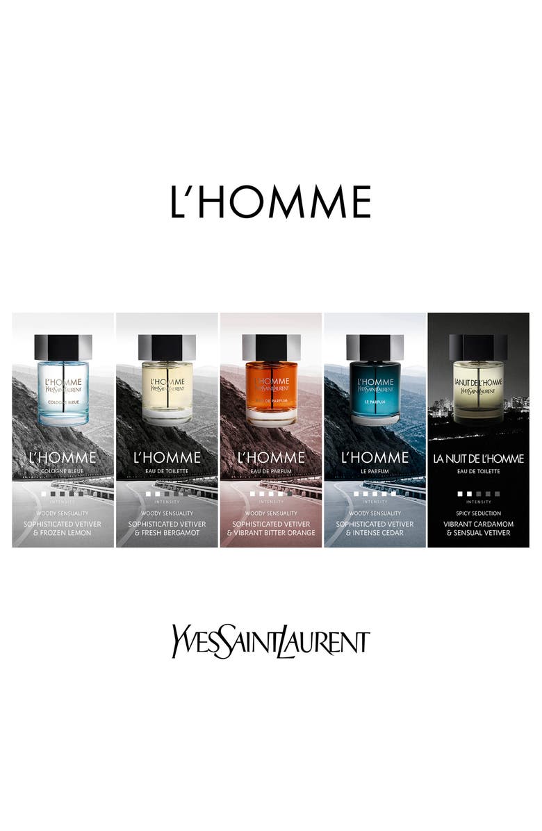 Yves Saint Laurent L'Homme Eau de Parfum, Alternate, color, 