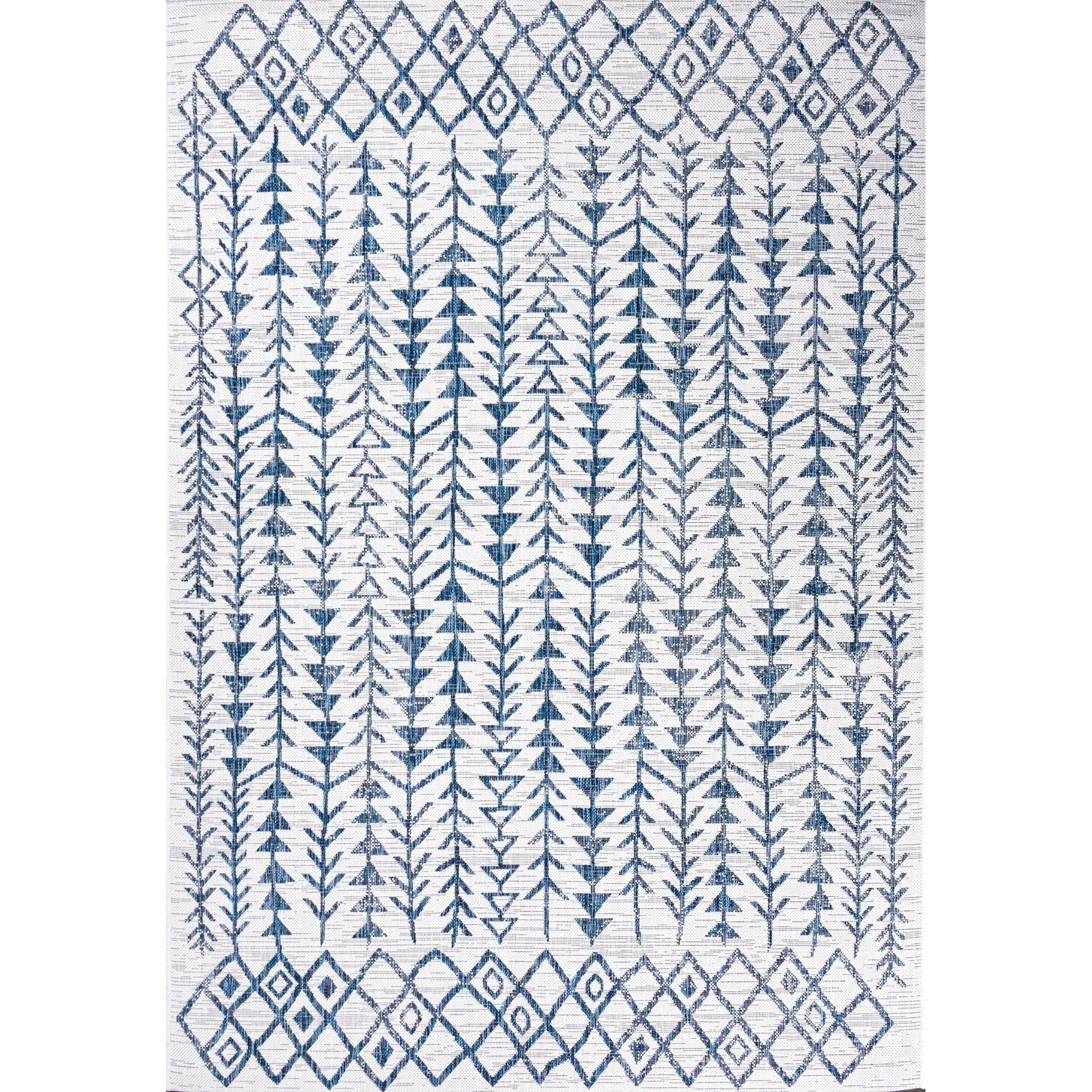 Ivory/Blue