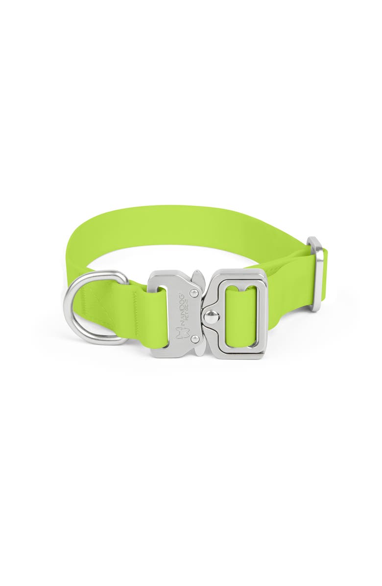 Nandog Pet Gear Waterproof Poly-Flex Sport Dog Collar, Main, color, Green