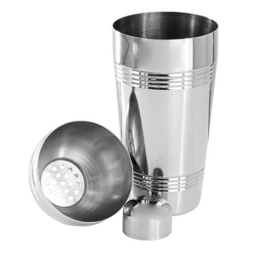 Oster Baldwyn Stainless Steel 25.4 Ounce Cocktail Shaker In Silver