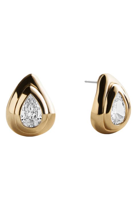 Cassie Cubic Zirconia Stud Earrings