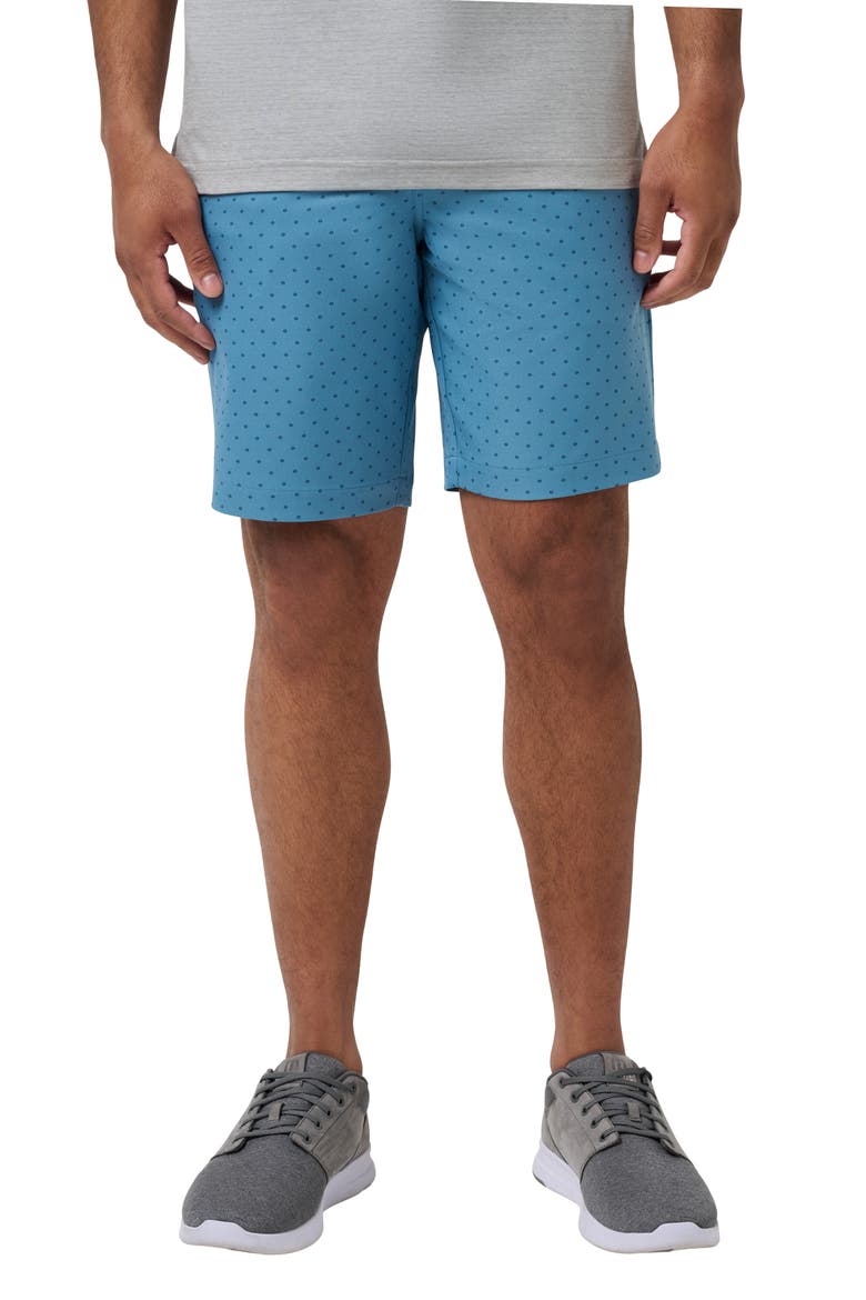 Latitude Nineteen Golf Shorts, Main, color, BLUE HEAVEN