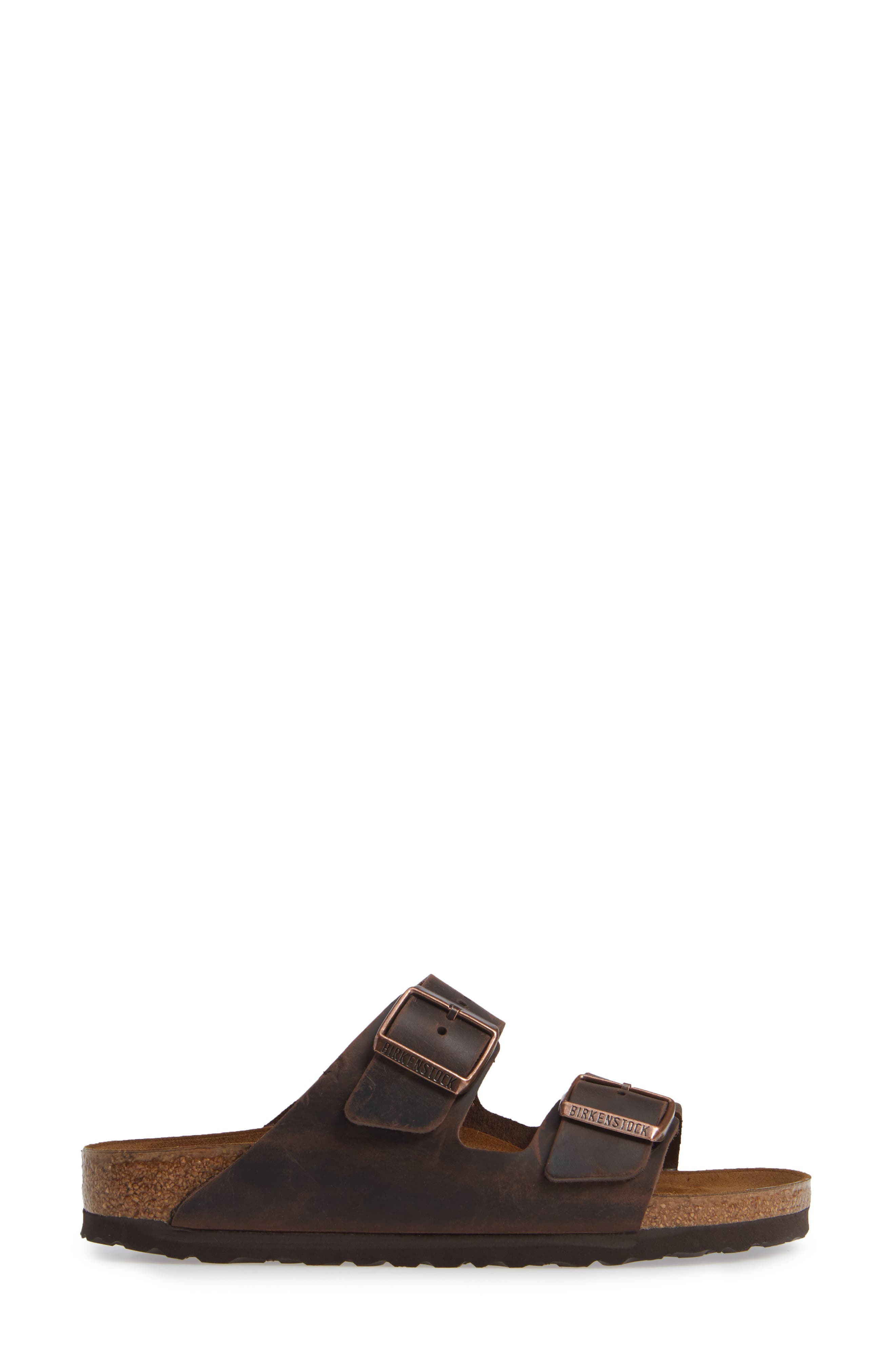 Birkenstock Arizona Sandal, Alternate, color, Brown