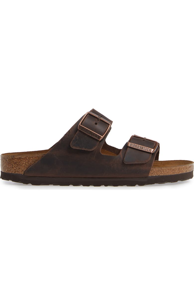 Birkenstock Arizona Sandal, Alternate, color, Brown