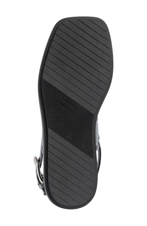 Aquatalia Joni Slingback Sandal In Anthracite