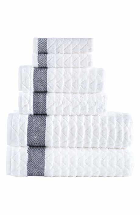 Brooks Brothers Herringbone 6-Piece Towel Set