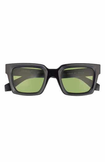 Off-White Clip On 50mm Square Sunglasses