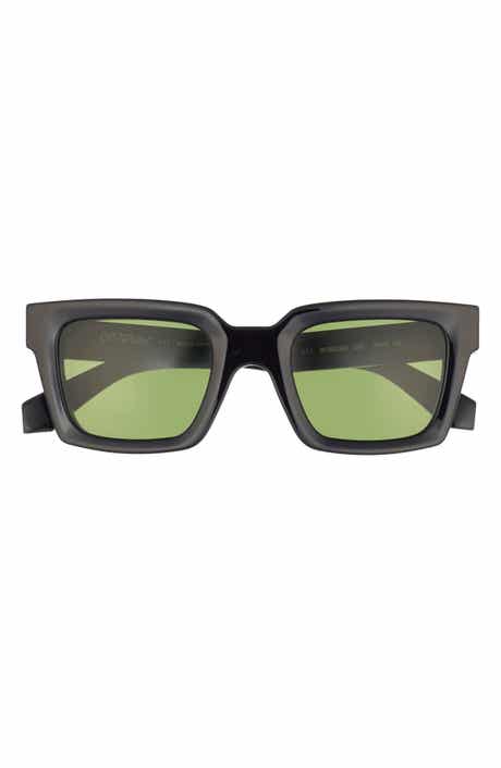 Off-White Clip On 50mm Square Sunglasses