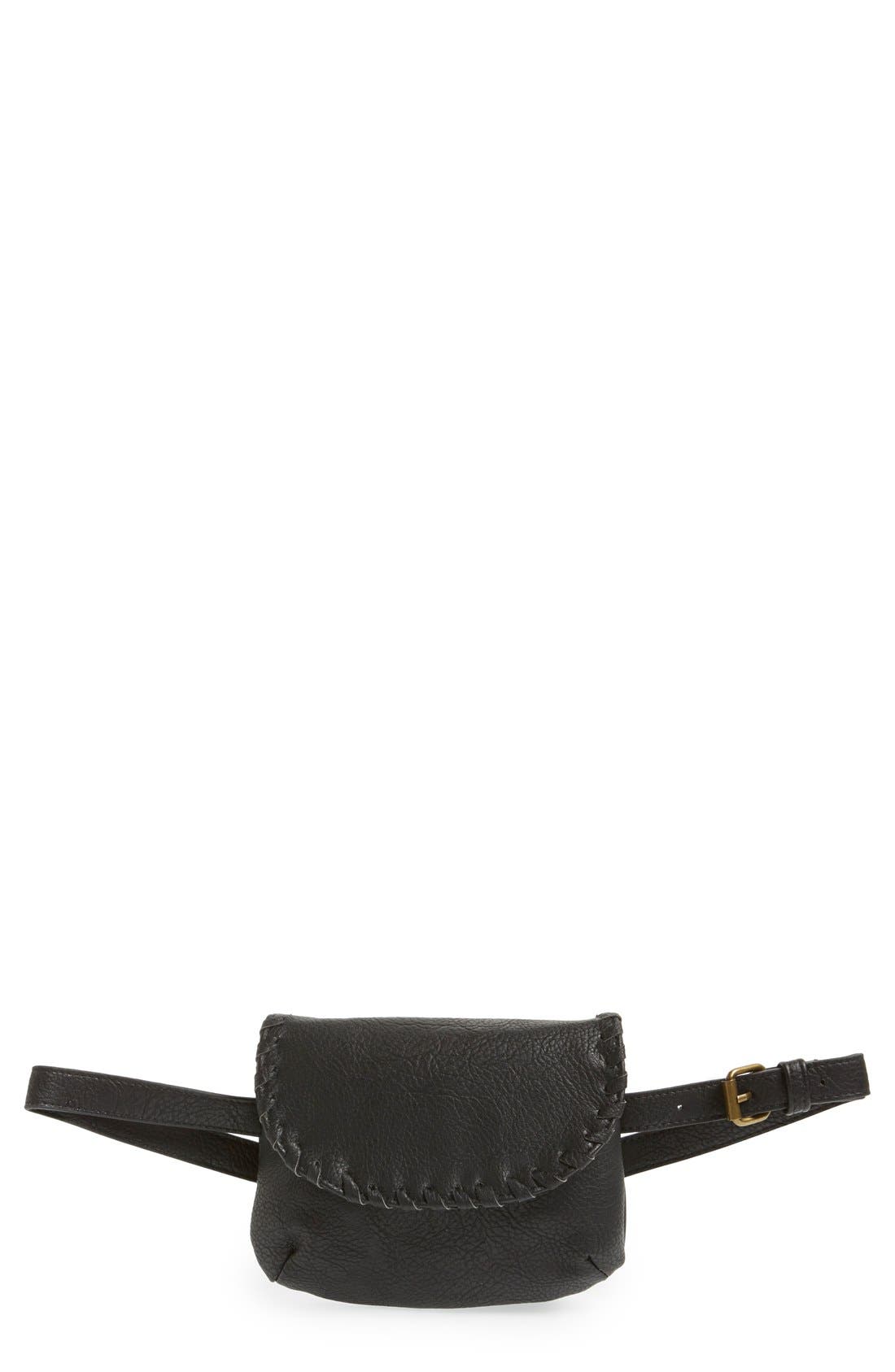 BP. Flap Pouch Belt Bag, Main, color, 