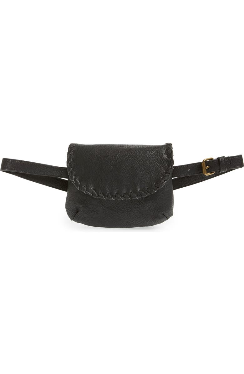 BP. Flap Pouch Belt Bag, Main, color,