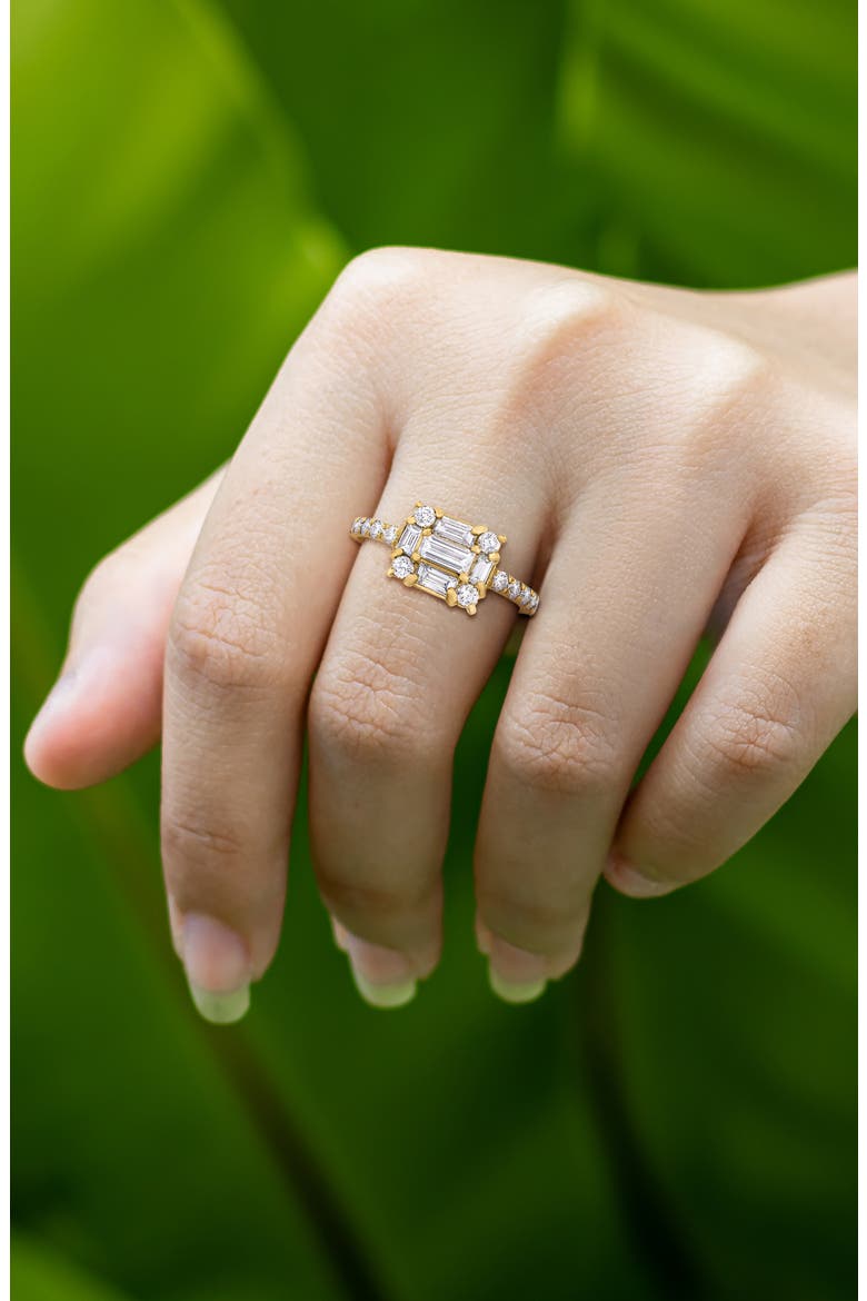 Clarity Cube Diamond Ring, Alternate, color, 18K YELLOW GOLD