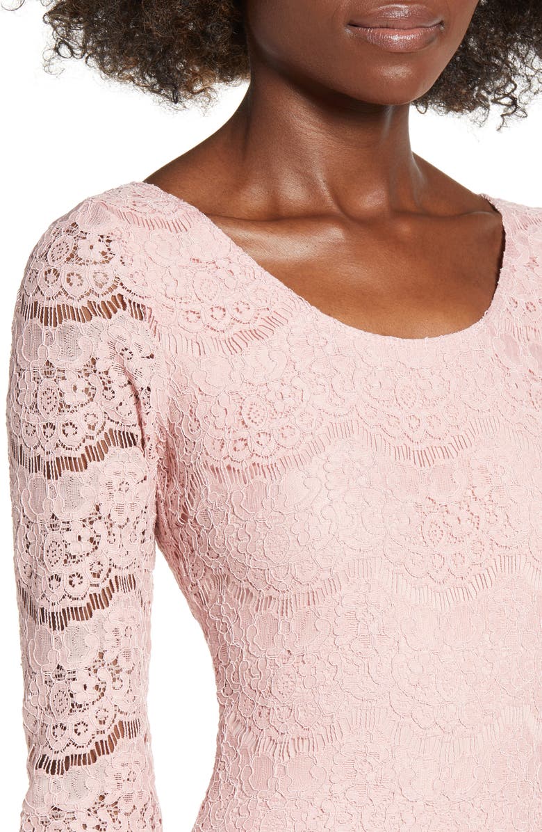 Love, Fire Lace Body-Con Dress, Alternate, color,