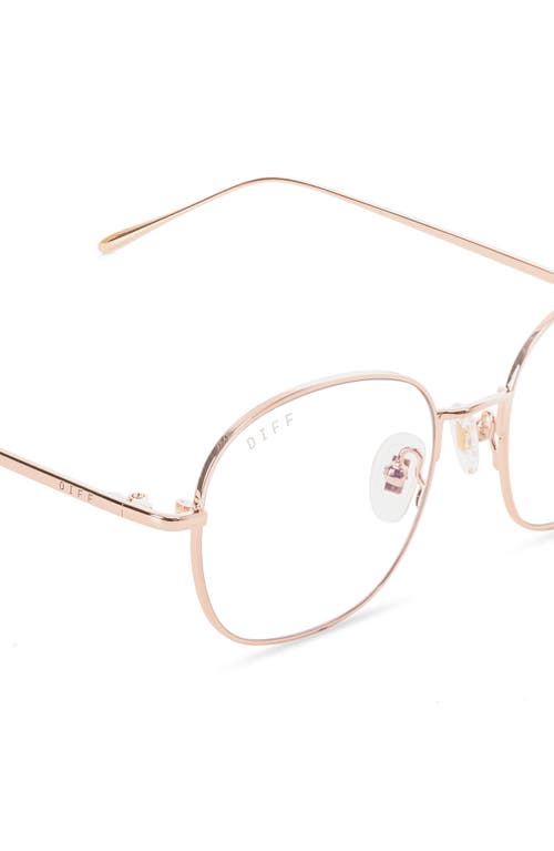 Diff Reid 51mm Round Optical Glasses