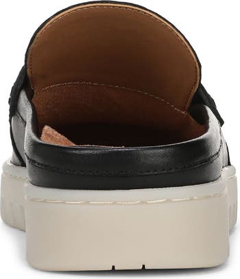 Ms. Adler Leather Lug Penny Loafers