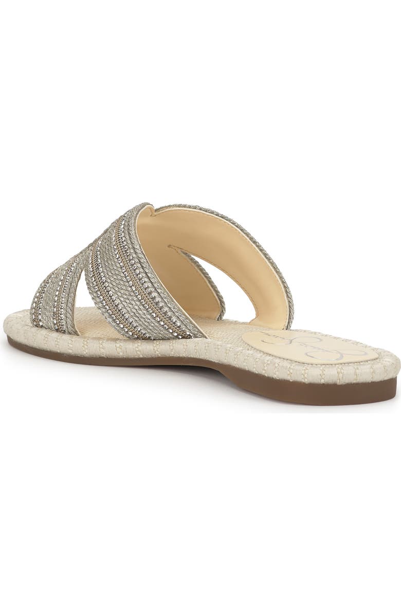 Jessica Simpson Blesyn Slide Sandal, Alternate, color, Metallic Cream