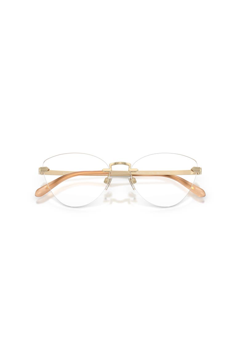 54mm Cat Eye optical glasses, Alternate, color, Gold