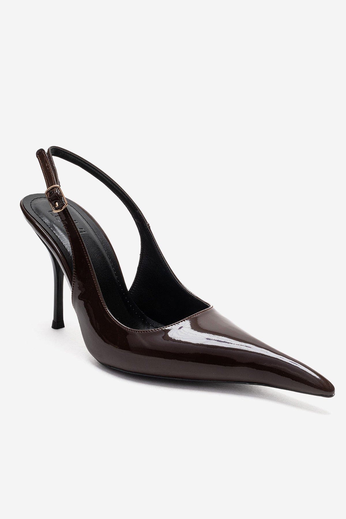 Prologue Shoes Candy Pointed Toe Stiletto Pump, Alternate, color, Brown