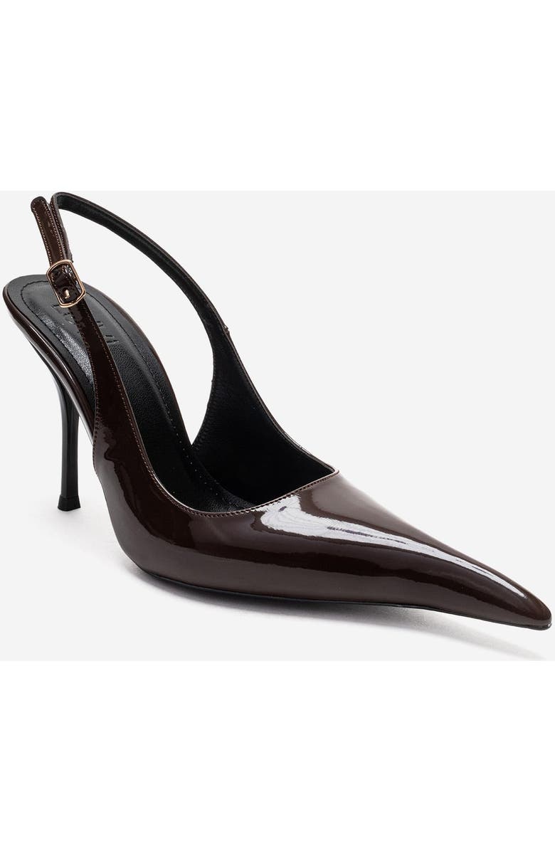 Prologue Shoes Candy Pointed Toe Stiletto Pump, Alternate, color, Brown