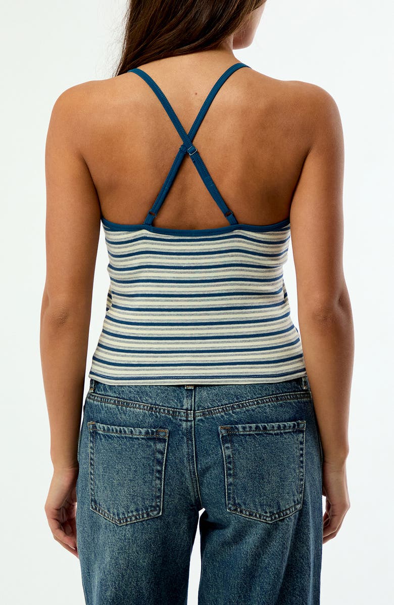 PacSun Elle Easy V-Neck Stripe Camisole, Alternate, color, Blue