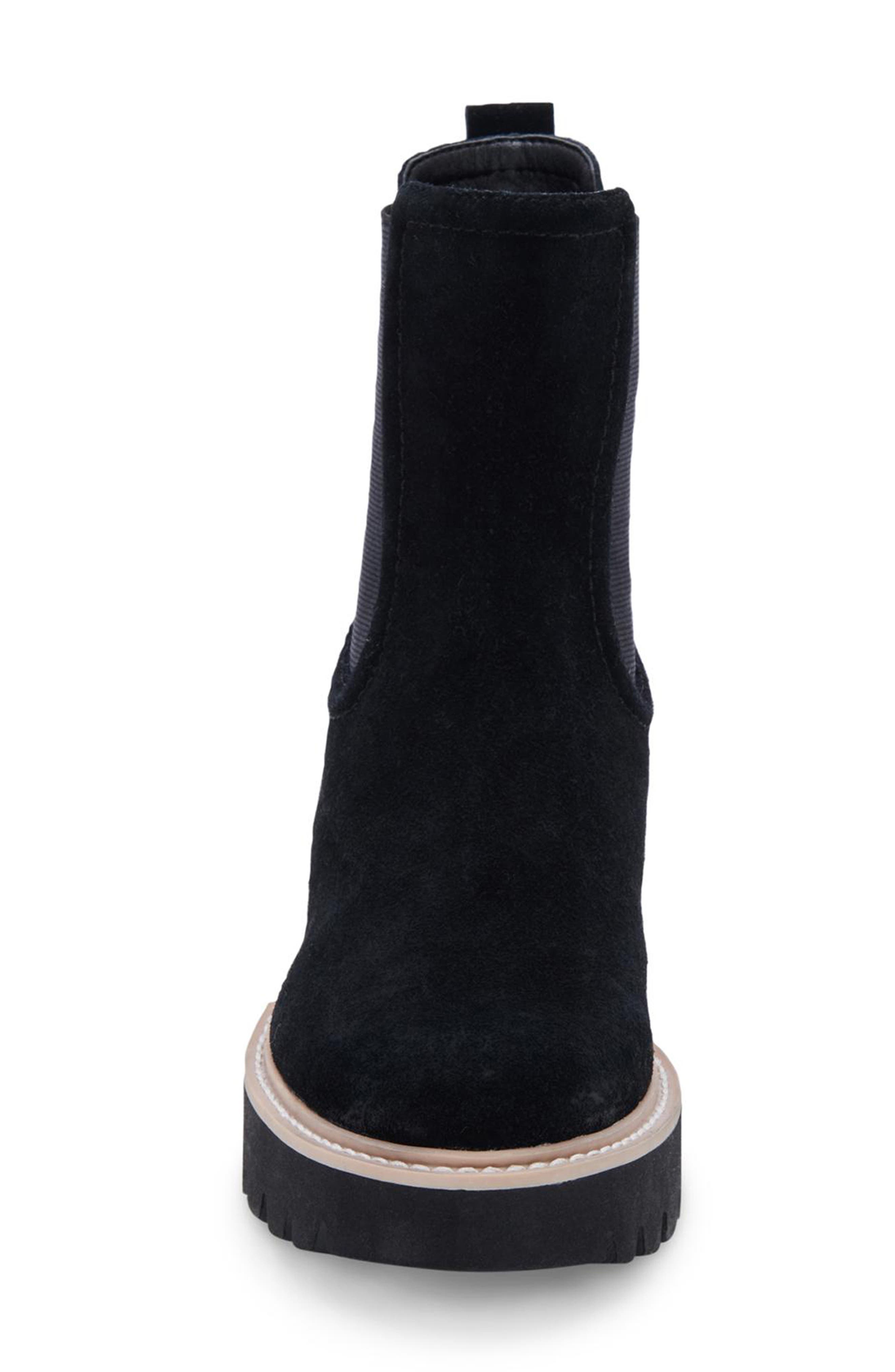 Hawk H2O Waterproof Chelsea Boot, Alternate, color, ONYX SUEDE H2O