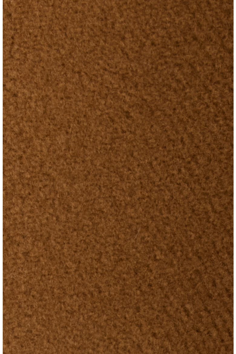Double Breasted Virgin Wool Herringbone Coat, Alternate, color, DUSTY CAMEL