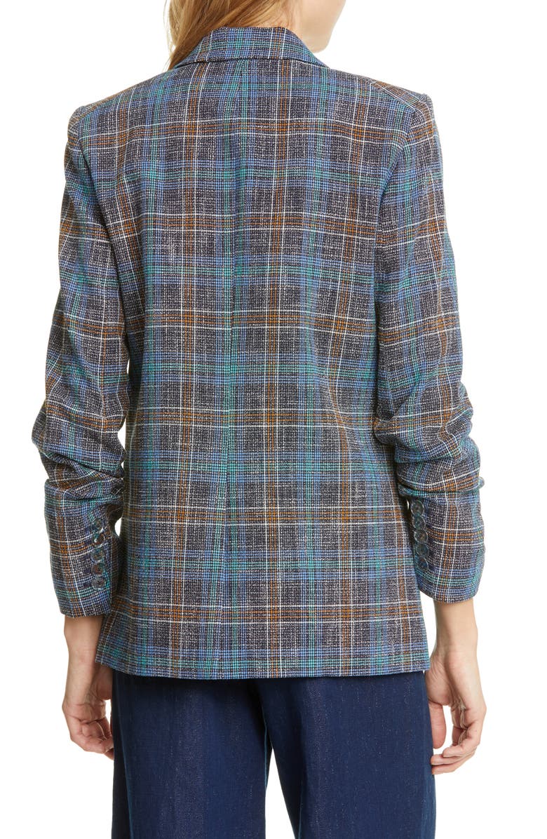 Veronica Beard Martel Plaid Dickey Jacket, Alternate, color, 