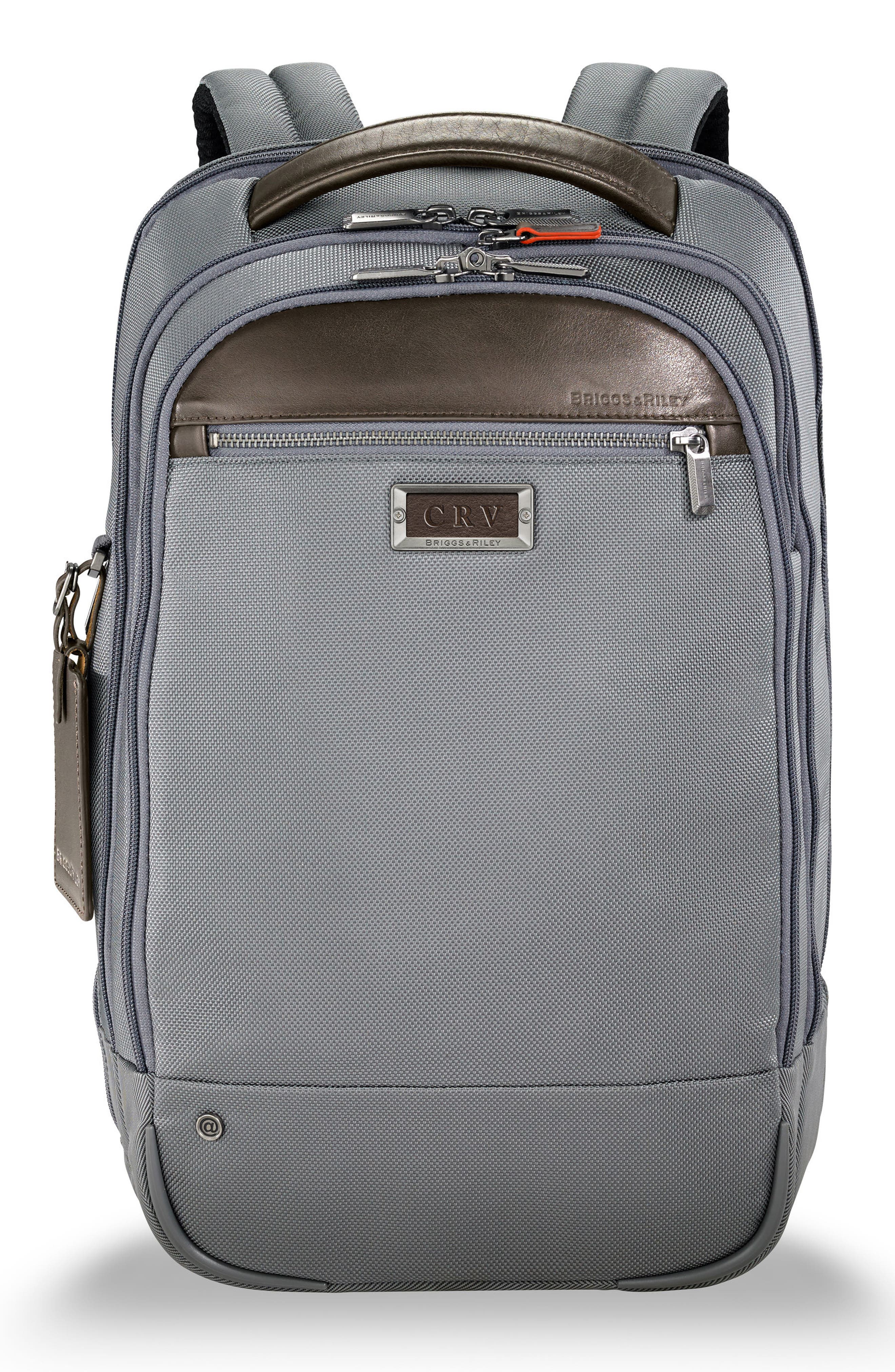 @work Medium Backpack, Alternate, color, GREY